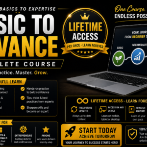 BASIC TO ADVANCE + LIFE TIME MEMBERSHIP BY SUKHPREET PANCHAL (THEBULLSZONE)