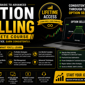 OPTION SELLING COMPLETE COURSE INCLUDING OPTION BUYTING